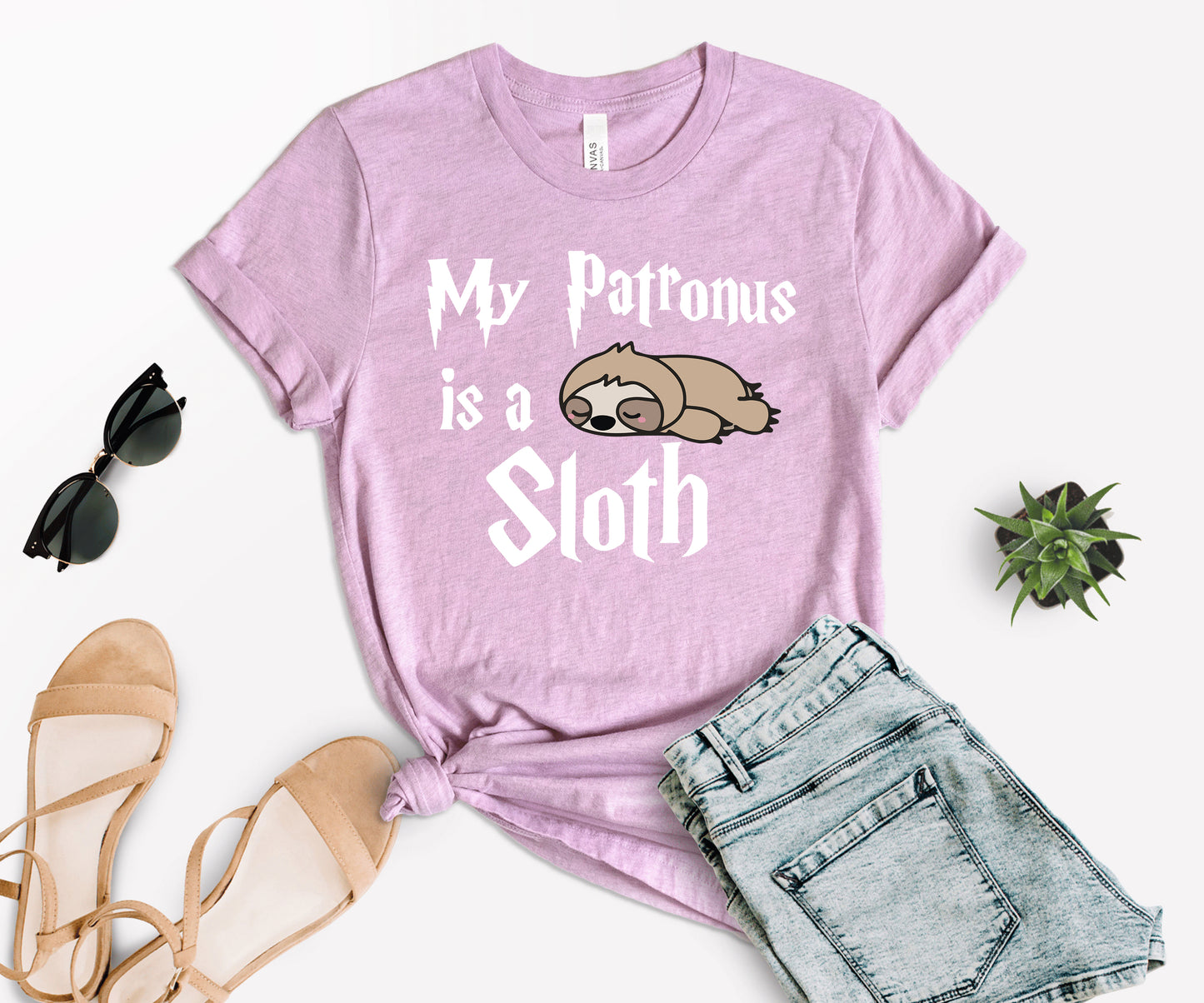 Sloth Shirt, Funny Sloth Shirts, My Patronus Is A Sloth-newamarketing