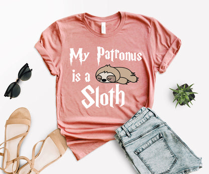 Sloth Shirt, Funny Sloth Shirts, My Patronus Is A Sloth-newamarketing