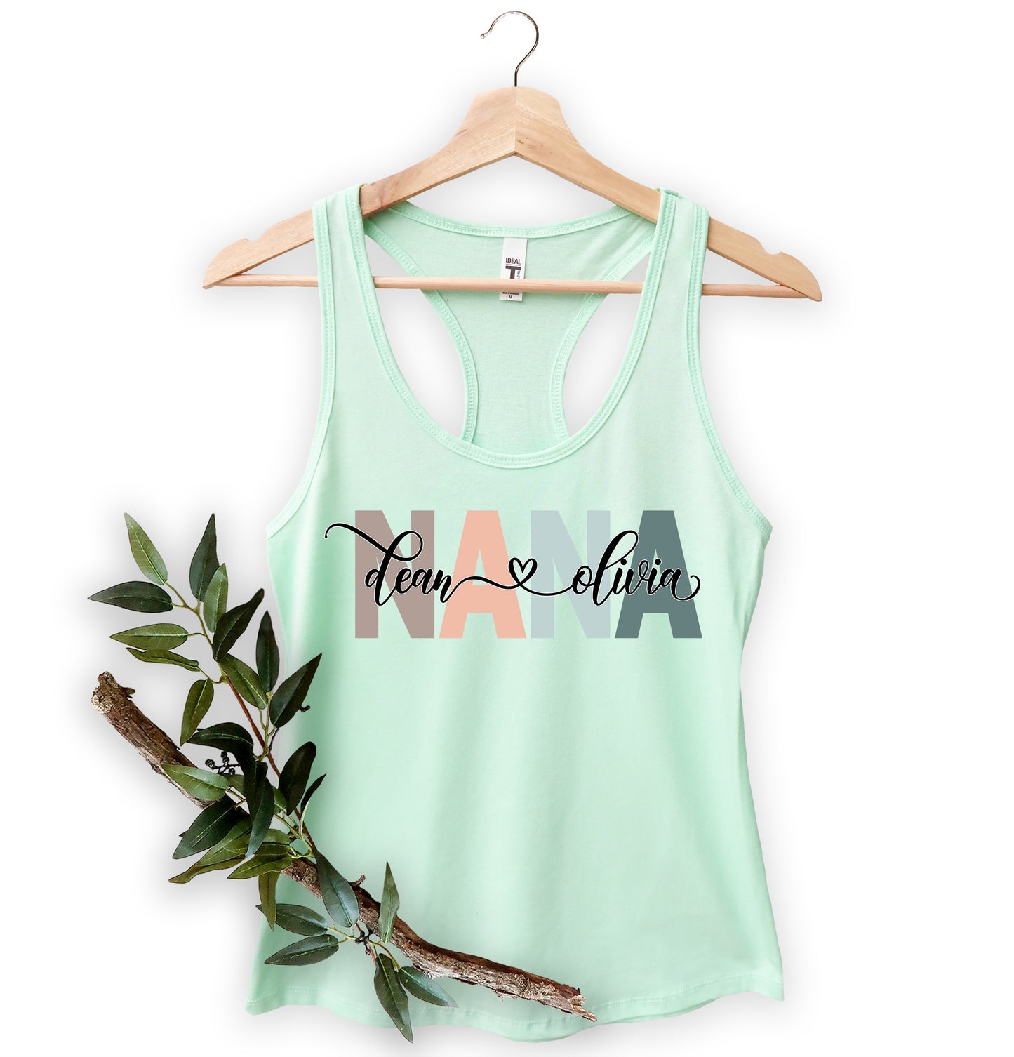 Custom Nana Shirt, Nana Shirt, Nana with Children Names Shirt-newamarketing