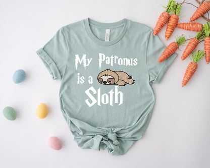 Sloth Shirt, Funny Sloth Shirts, My Patronus Is A Sloth-newamarketing