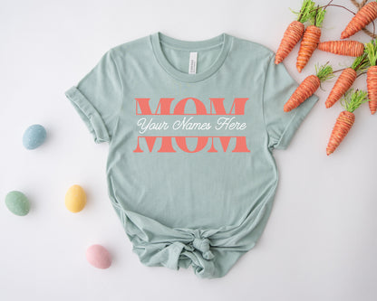 Custom Mom Shirts, Personalized Mothers Day Shirts, Mothers Day Shirt-newamarketing