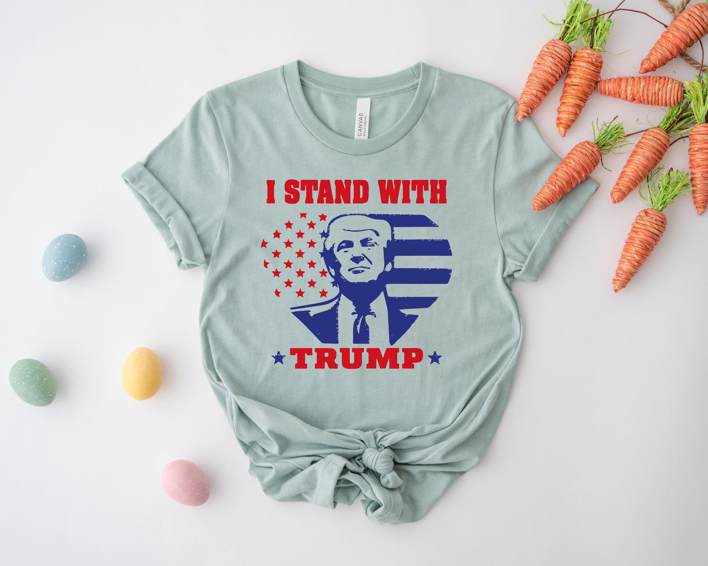 I Stand with Trump Shirt, Political Shirt, Trump Shirt-newamarketing