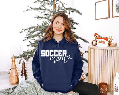 Custom Soccer Mom Sweatshirt, Number Soccer Hoodie, Soccer Mom Sweatshirt-newamarketing