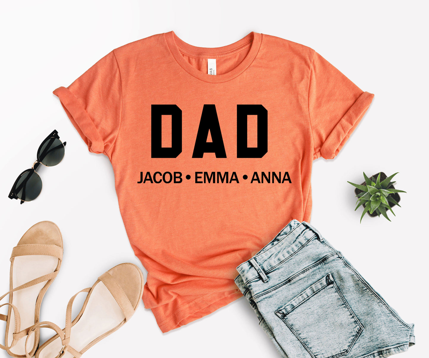 Custom Grandpa Shirt, Custom Father's Day Shirts, Custom Grandpa Dad Shirt-newamarketing