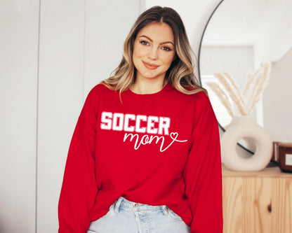 Custom Soccer Mom Sweatshirt, Number Soccer Hoodie, Soccer Mom Sweatshirt-newamarketing