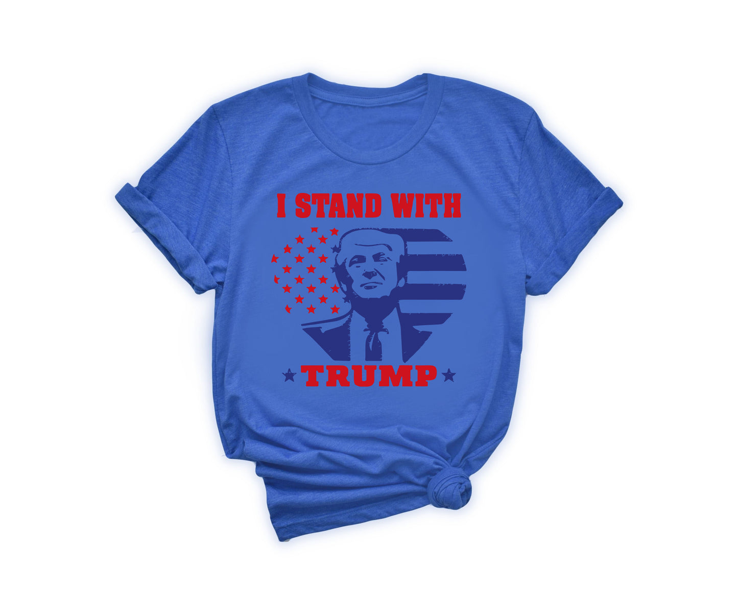 I Stand with Trump Shirt, Political Shirt, Trump Shirt-newamarketing