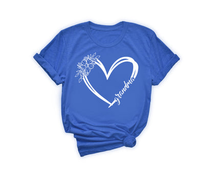 Custom Text Heart Line Shirt, Mom Heart Line Shirt, Personalized Mom Shirt-newamarketing