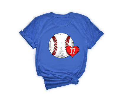 Custom Baseball Mom Shirt, Baseball Mom Number Shirt, Baseball Mom Shirt-newamarketing