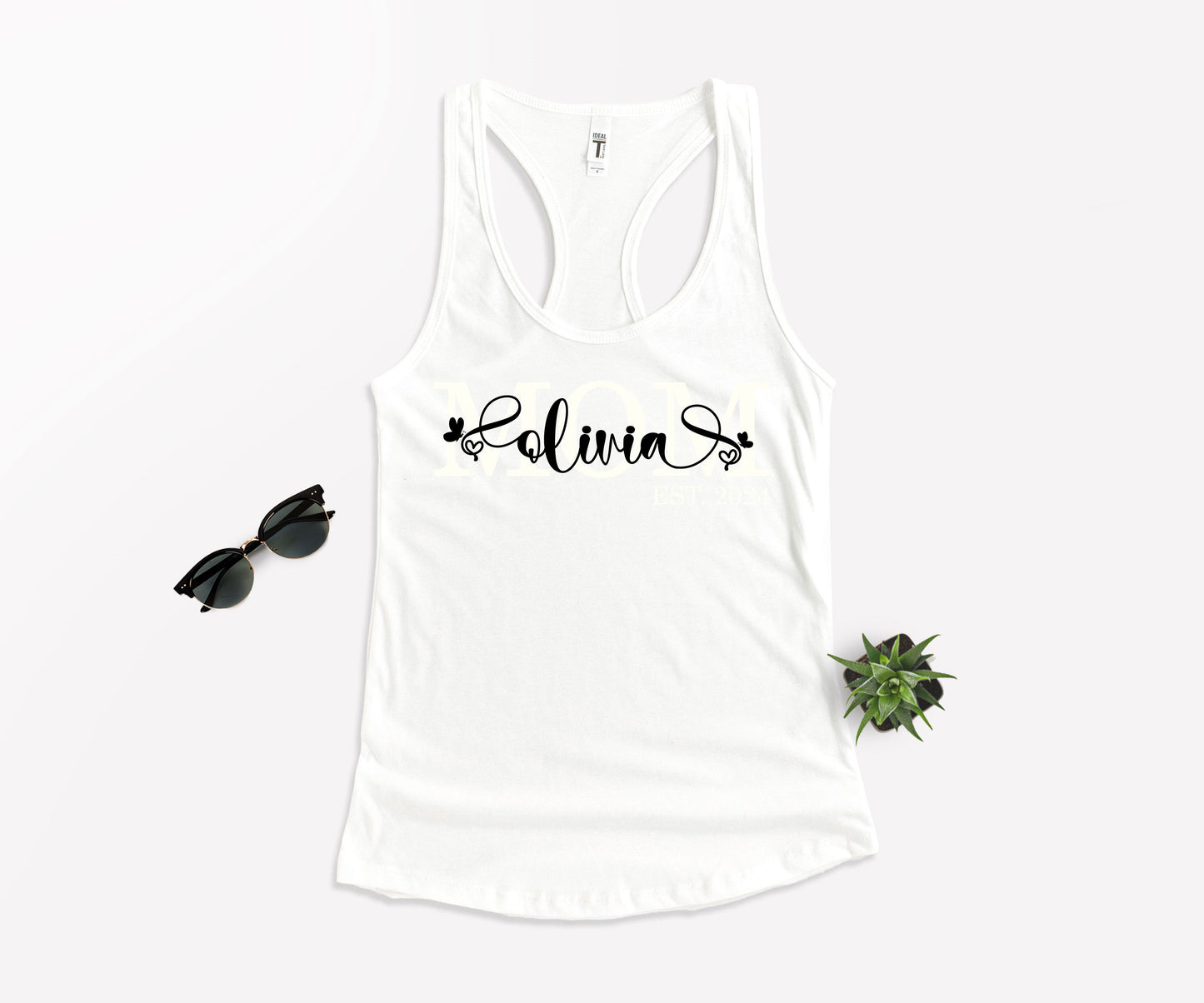 Personalized Mom Est Shirt, Custom Mom Shirts, Mother's Day Shirt-newamarketing