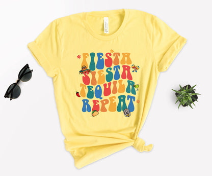 Cinco De Mayo Shirts, Mexican Fiesta Shirts, Fiesta Siesta Tequila Repeat-newamarketing