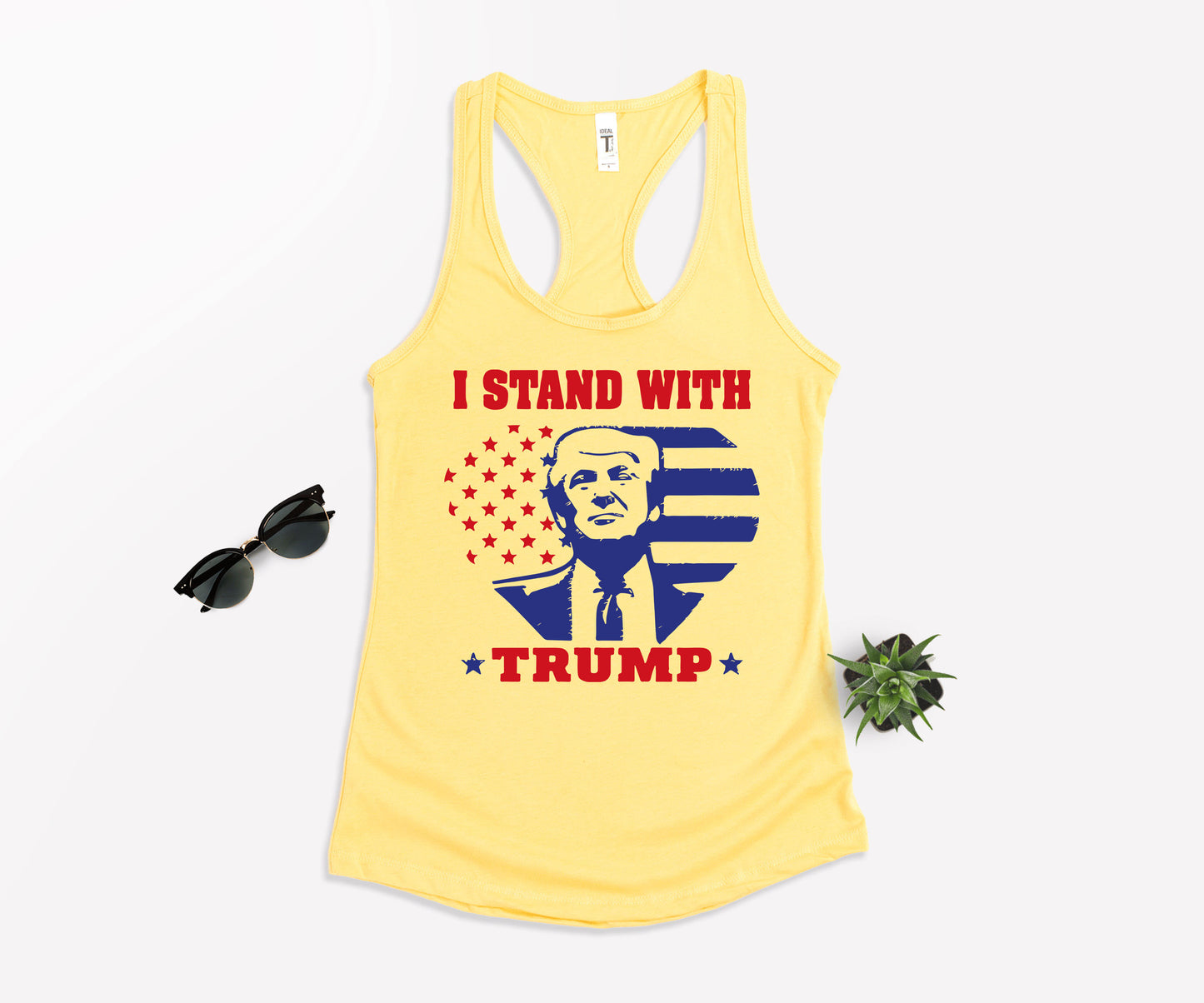I Stand with Trump Shirt, Political Shirt, Trump Shirt-newamarketing