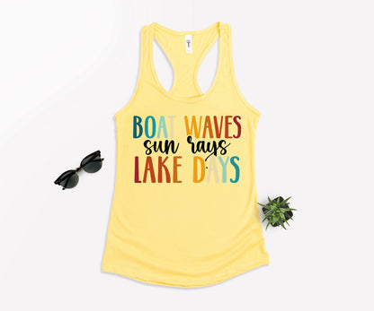 Boat Waves Sun Rays Lake Days Shirt, Lake Shirt, Boat Waves Shirt-newamarketing