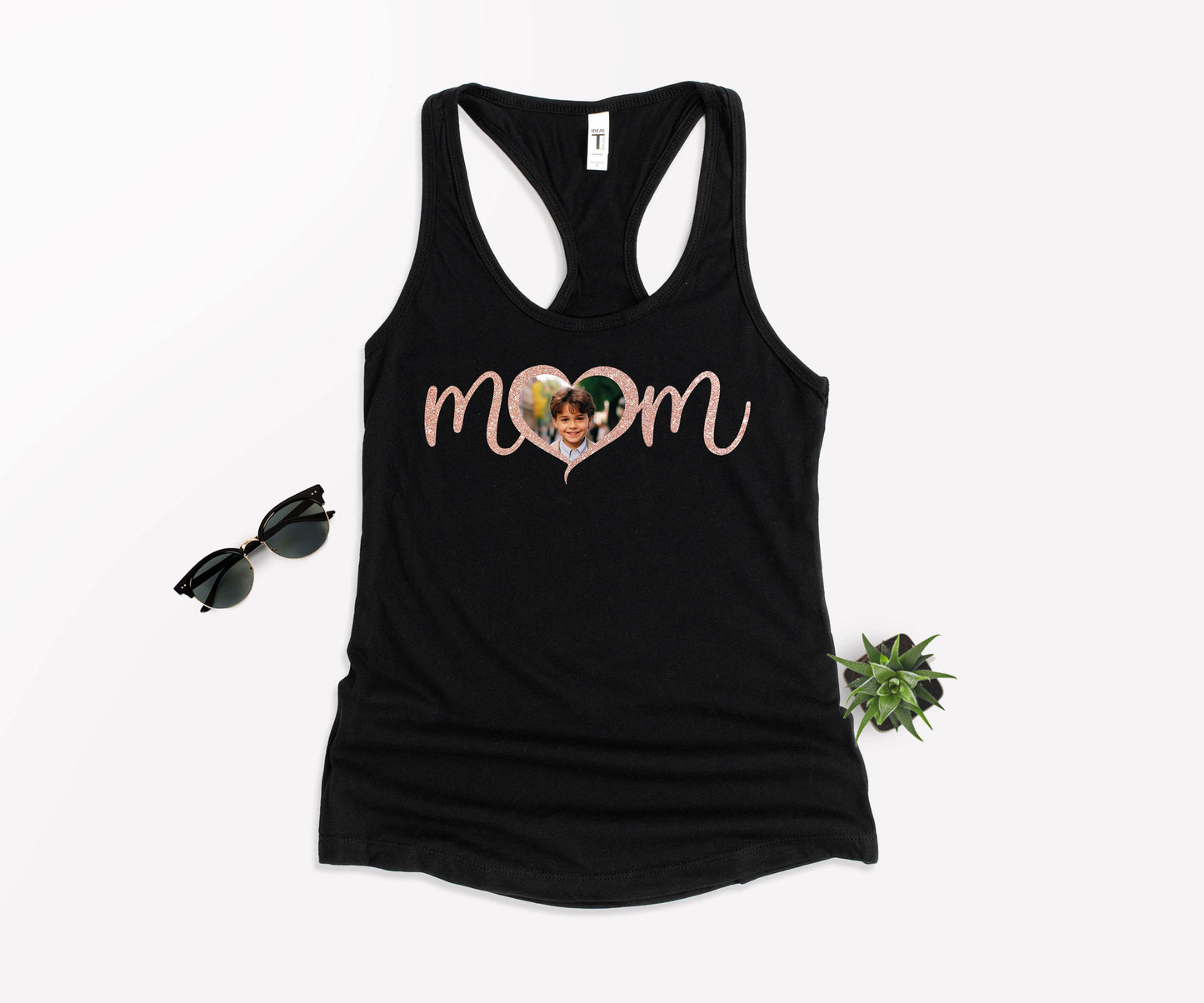 Custom Photo Mom Shirt, Mother Day Photo Shirt, Custom Mama Shirts-newamarketing