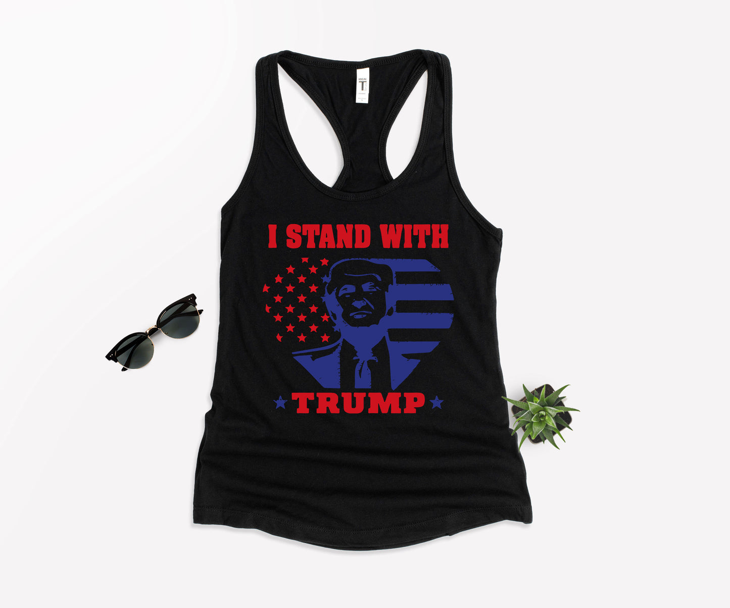 I Stand with Trump Shirt, Political Shirt, Trump Shirt-newamarketing