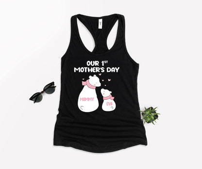 Our 1st Mother's Day Shirt, Custom Mom Matching Shirts, First Mothers Day Shirt-newamarketing