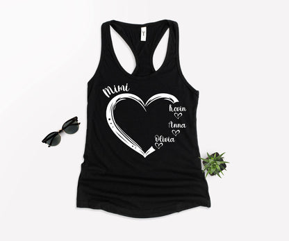 Custom Mimi Shirt, Mimi Heart Shirt, Custom Mother's Day Shirt-newamarketing