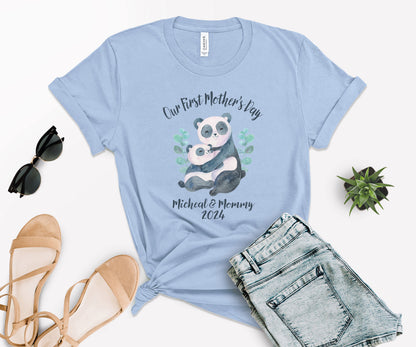 First Mother's Day Shirt, Custom Mothers Day Shirt, Mothers Day Matching Shirt-newamarketing