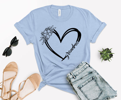 Custom Text Heart Line Shirt, Mom Heart Line Shirt, Personalized Mom Shirt-newamarketing