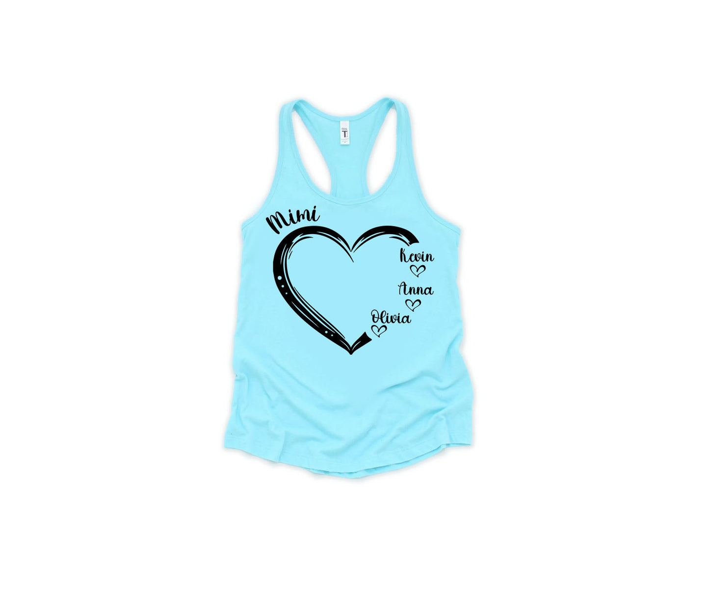 Custom Mimi Shirt, Mimi Heart Shirt, Custom Mother's Day Shirt-newamarketing