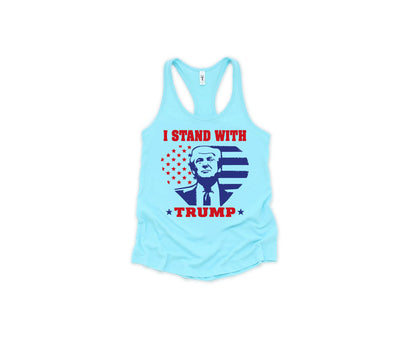 I Stand with Trump Shirt, Political Shirt, Trump Shirt-newamarketing
