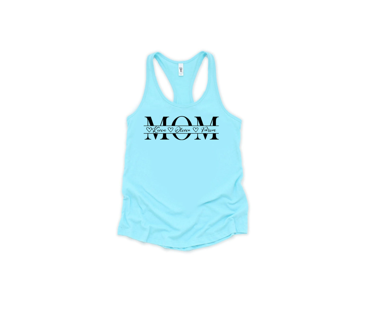 Mama Shirt with Kids Names, Personalized Mom Shirt, Names Mom Shirt-newamarketing