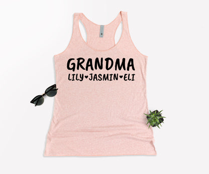 Custom Grandma Shirts, Grandma Shirts, Personalized Grandma Shirts-newamarketing