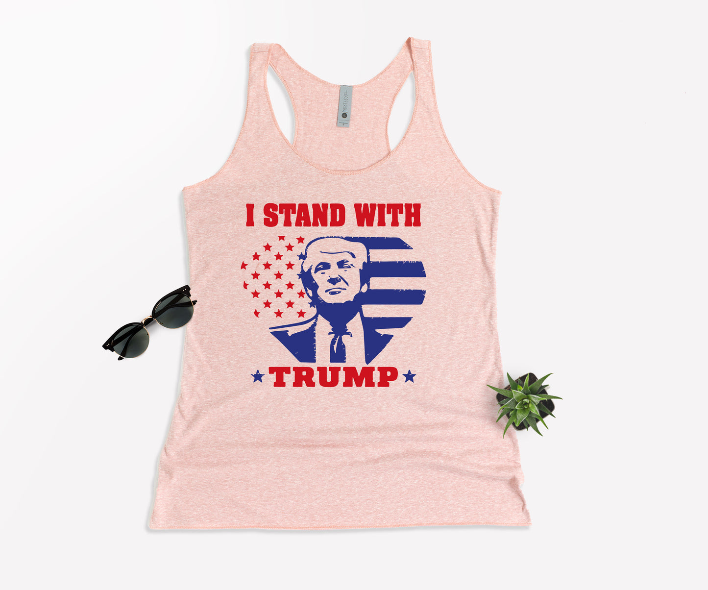 I Stand with Trump Shirt, Political Shirt, Trump Shirt-newamarketing