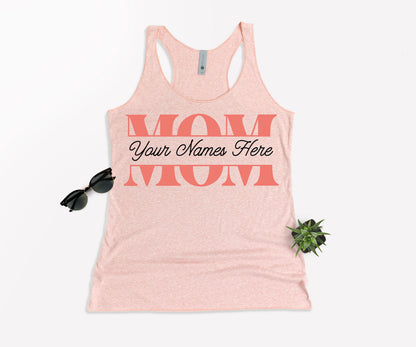 Custom Mom Shirts, Personalized Mothers Day Shirts, Mothers Day Shirt-newamarketing