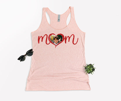 Custom Photo Mom Shirt, Mother Day Photo Shirt, Custom Mama Shirts-newamarketing