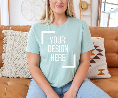 Bella Canvas Women T-Shirt, Custom T-Shirt Design, Personalized T-Shirt - newamarketing