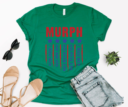Murph Challenge Shirt, Memorial Day Shirt, American Patriot Shirt-newamarketing