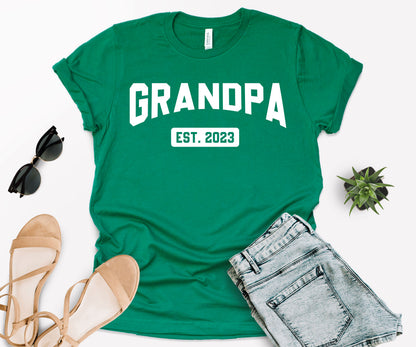 Grandpa Est Shirt, Custom Grandpa Shirt, Grandpa Shirt-newamarketing
