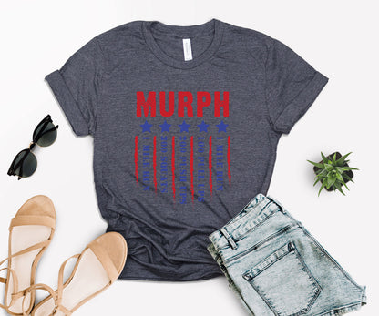Murph Challenge Shirt, Memorial Day Shirt, American Patriot Shirt-newamarketing
