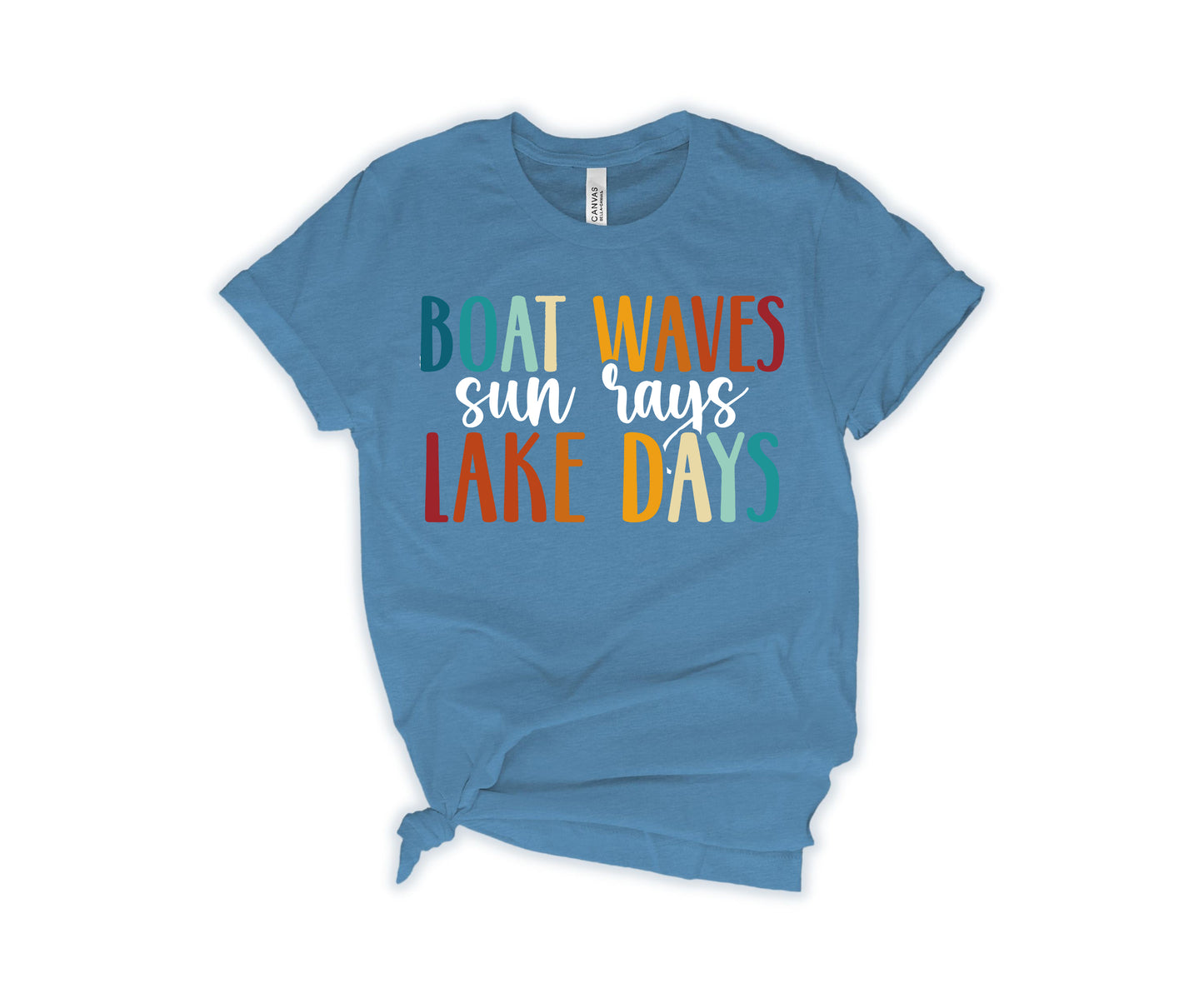 Boat Waves Sun Rays Lake Days Shirt, Lake Shirt, Boat Waves Shirt-newamarketing