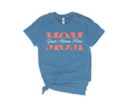 Custom Mom Shirts, Personalized Mothers Day Shirts, Mothers Day Shirt-newamarketing