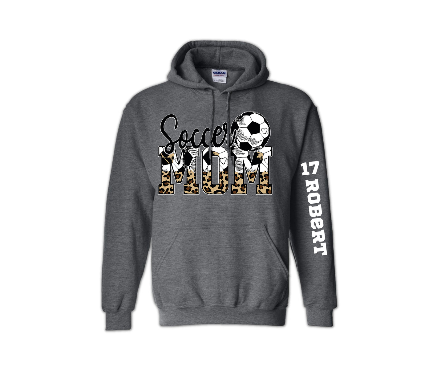 Soccer Mom Sweatshirt, Custom Soccer Mom Hoodie, Your Name Soccer Sweatshirt-newamarketing