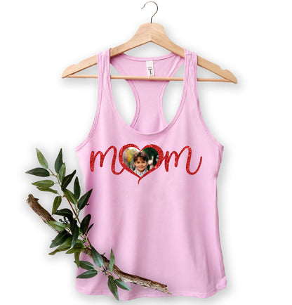 Custom Photo Mom Shirt, Mother Day Photo Shirt, Custom Mama Shirts-newamarketing
