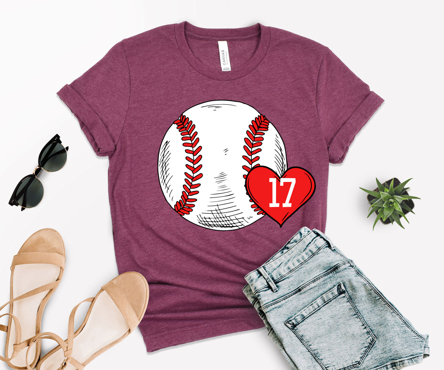 Custom Baseball Mom Shirt, Baseball Mom Number Shirt, Baseball Mom Shirt-newamarketing