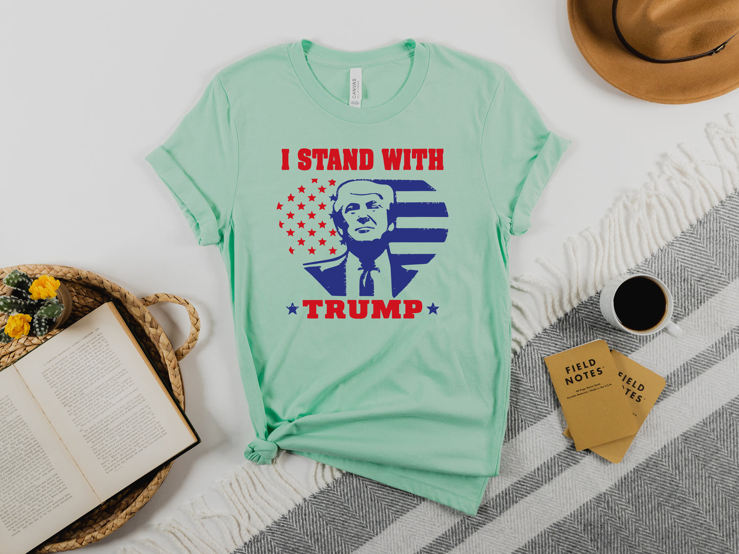I Stand with Trump Shirt, Political Shirt, Trump Shirt-newamarketing