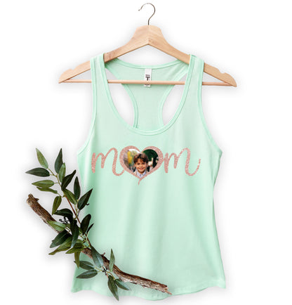 Custom Photo Mom Shirt, Mother Day Photo Shirt, Custom Mama Shirts-newamarketing