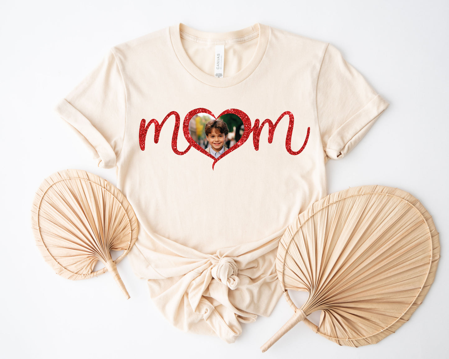 Custom Photo Mom Shirt, Mother Day Photo Shirt, Custom Mama Shirts-newamarketing