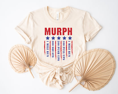 Murph Challenge Shirt, Memorial Day Shirt, American Patriot Shirt-newamarketing