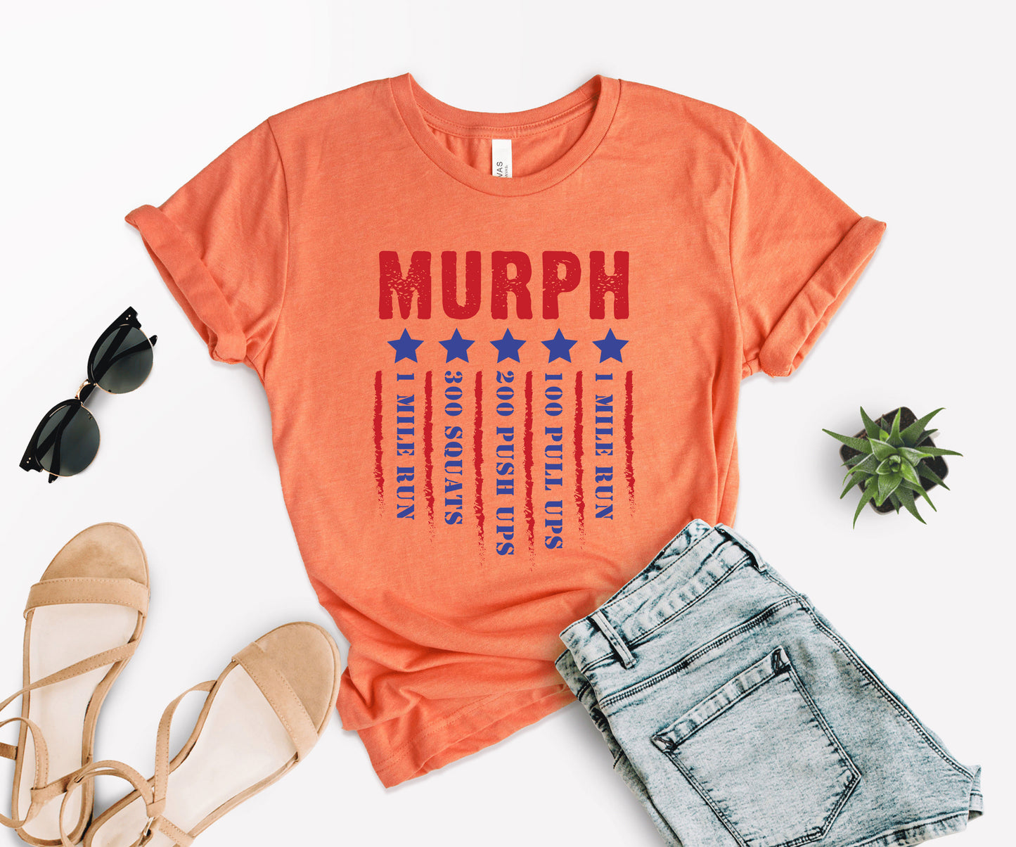 Murph Challenge Shirt, Memorial Day Shirt, American Patriot Shirt-newamarketing