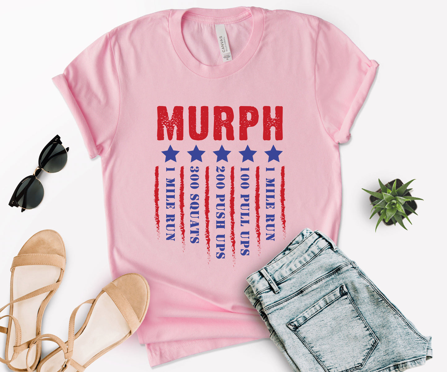 Murph Challenge Shirt, Memorial Day Shirt, American Patriot Shirt-newamarketing