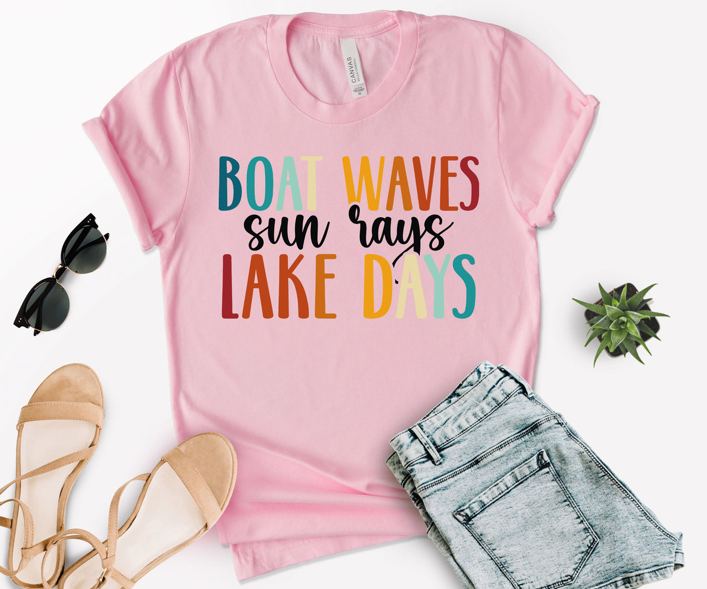 Boat Waves Sun Rays Lake Days Shirt, Lake Shirt, Boat Waves Shirt-newamarketing