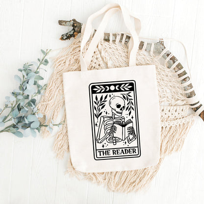 The Reader Tarot Card Tote Bag, Book Tote - newamarketing