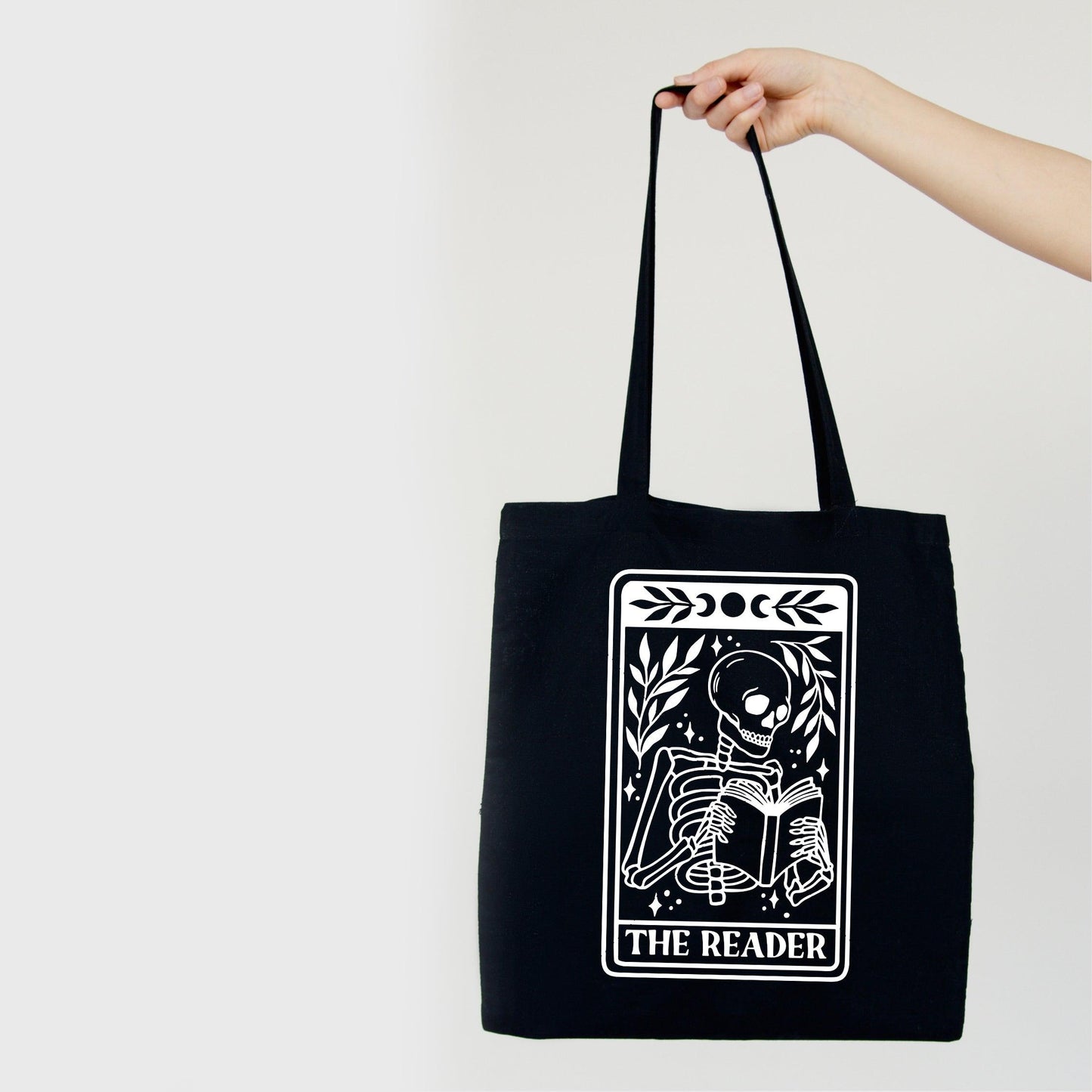 The Reader Tarot Card Tote Bag, Book Tote - newamarketing