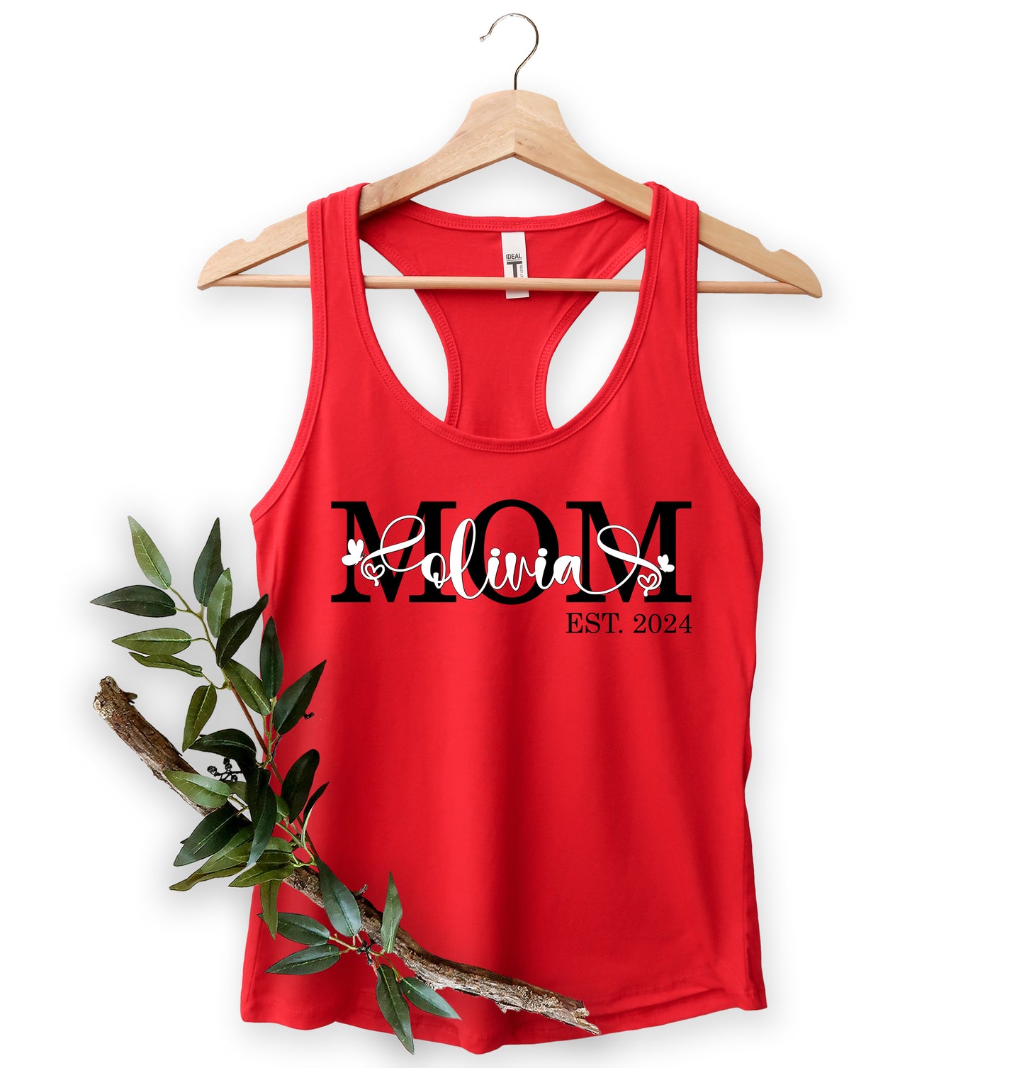 Personalized Mom Est Shirt, Custom Mom Shirts, Mother's Day Shirt-newamarketing