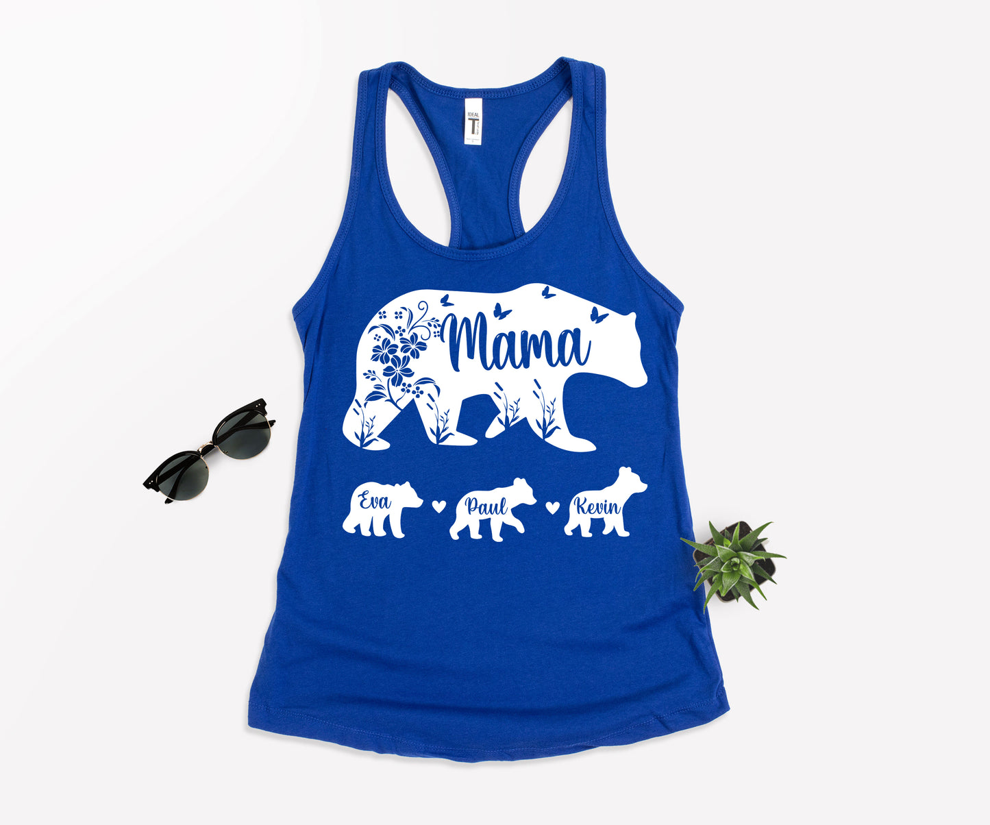 Mama Bear Shirt with Kids Names, Mama Bear Shirt, Custom Mama Bear Shirt-newamarketing