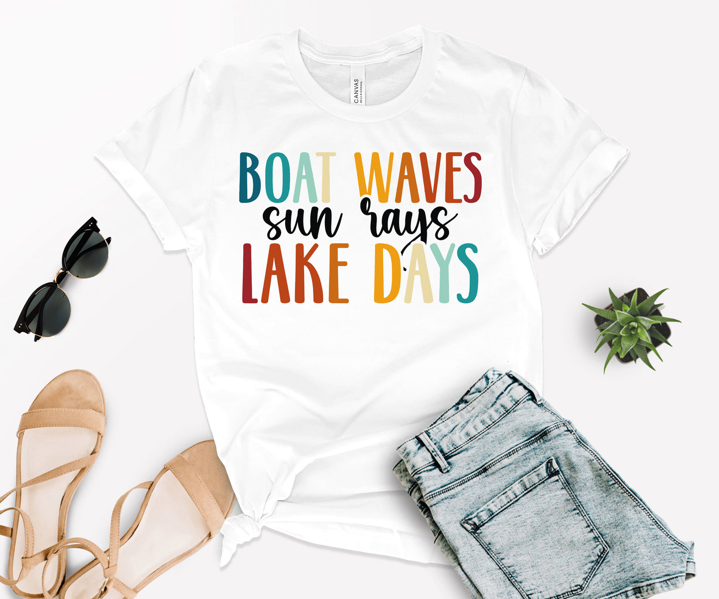 Boat Waves Sun Rays Lake Days Shirt, Lake Shirt, Boat Waves Shirt-newamarketing